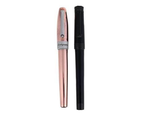 
	
		MONTEGRAPPA, TWO FOUNTAIN PENS
		
		PAROLA STEALTH
		A BLACK FOUNTAIN PEN
		Cap and Barrel: The black resin cap and barr