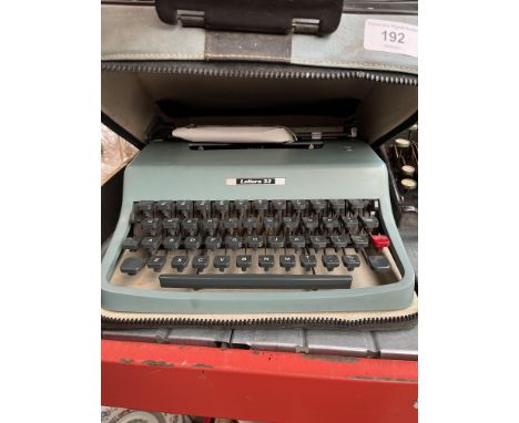 A Lettera 32 portable typewriter 