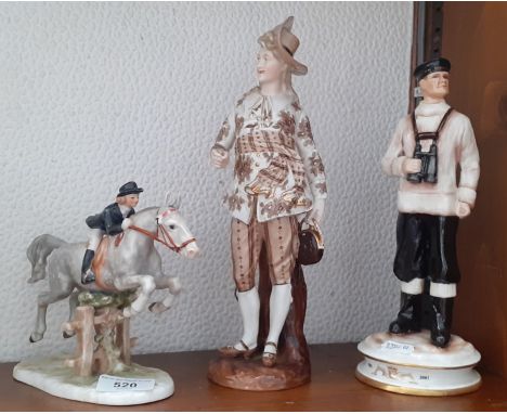 Goebel show jumper figure; Michael Sutty limited edition figure to commemorate 100th anniversary of Royal Navy Submarine Serv