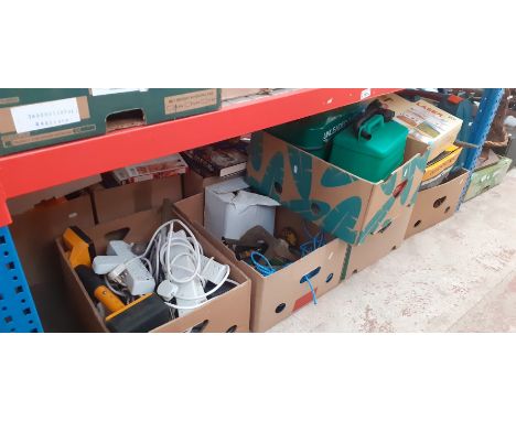 5 boxes of garage ware / tools, etc. 