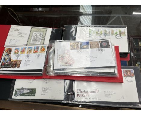 3 albums of First Day Covers - approx 130 