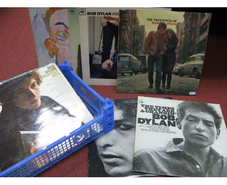 Bob Dylan: 'Freewheelin' (CBS BPG 62193 textured orange '33' label), 'Highway 61 Revisited (textured '33' label, mono) Nashvi