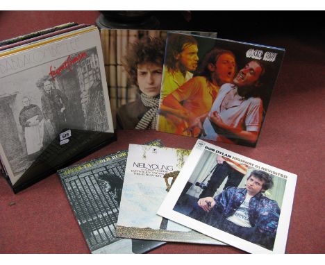 LP's To Include, Rolling Stones, Joe Cocker, Neil Young, Bob Dylan, Fairport Convention, Rod Stewart, Eric Clapton, Moody Blu