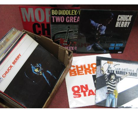 A Mixed Collection of LP's - to include Chuck Berry 'On Stage' (Pye R+B), 'more Chuck Berry, 'You Never Can Tell' (mono Pye R