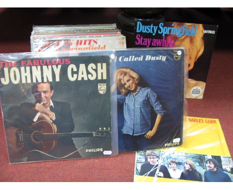 A Mixed Collection of LP's - to include Dusty Spingfield, Bob Dylan, Sandie Shaw, Fairport, Slade, Lindisfarne, Byrds America