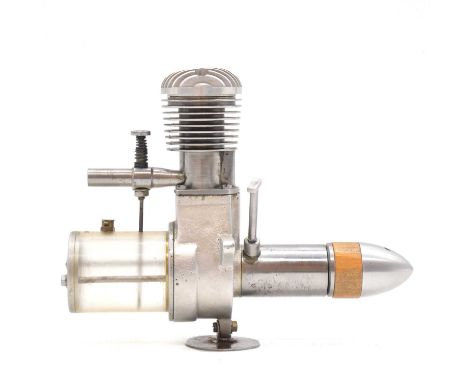Richard Gron replica of Kratmo aero model aircraft engine for AMZ, 10cc diesel, Germany