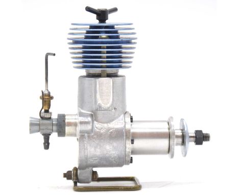R.G. aero model aircraft engine, 2.5cc diesel. reed valve, Czech Republic
