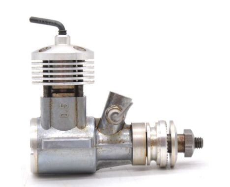 Schlosser aero model aircraft engine, 0.5cc diesel, 1960s, East Germany, boxedFootnote:C1/5
