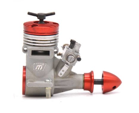 MVVS 'Junior' aero model aircraft engine, 2cc diesel, fitted with O.S. throttle, Czech Republic