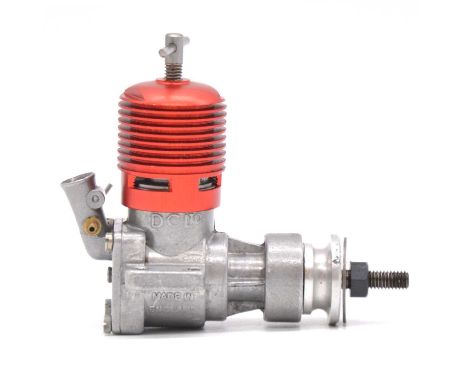 D.C. 'Rapier' aero model aircraft engine, 2.5cc diesel, red head, UK, boxed.