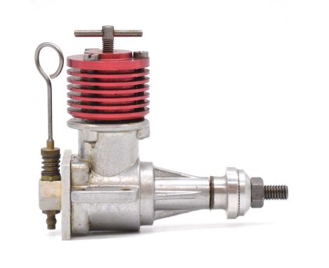 Thuella 'Favorite' aero model aircraft engine, 2.5cc diesel, assembled from parts, Netherlands