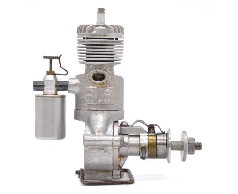 Richard Gron replica of BUS 'Ellipse' aero model aircraft engine, 2.5cc sparkie, Czech Republic