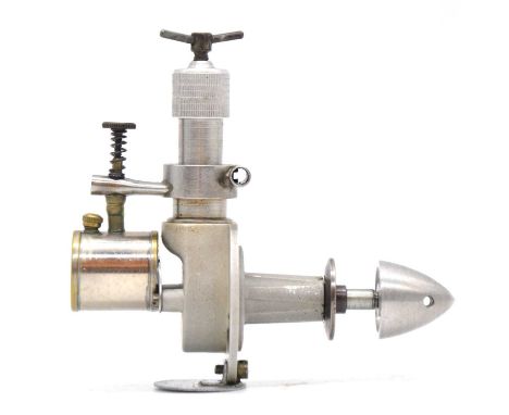 Richard Gron replica of Etha aero model aircraft engine, 1cc diesel, Swiss