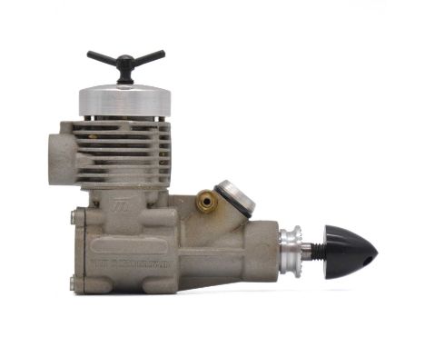MVVS aero model aircraft engine, 2.5cc diesel, aquired by Jack from Richard Gron, Czech Republic