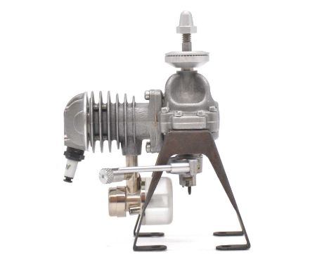 Arne Hende replica of Elf 'Single' aero model aircraft engine, 1.6cc sparkie, Sweden, boxed