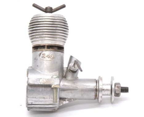 Elfin aero model aircraft engine, 2.5cc diesel, UK