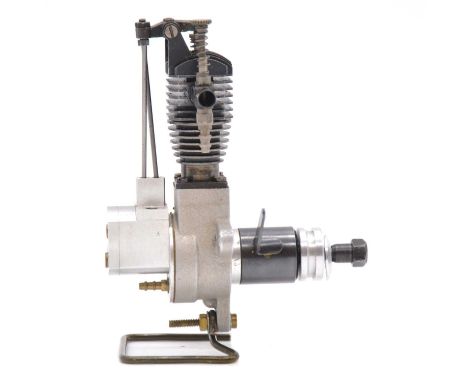 Lumir Polednik 4-stroke aero model aircraft engine, 1.25cc diesel, based on Kratmo c/case, Czech Republic