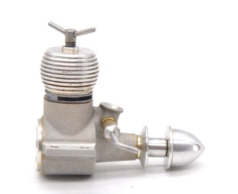 A Derek Giles Elfin aero model aircraft engine, 0.5cc diesel