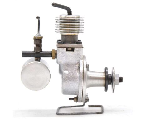 Buchmann replica, aero model aircraft diesel engine, 0.6cc, acquired by Jack from Richard Gron