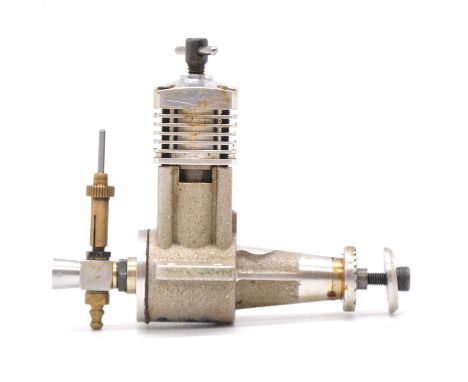 Lumir Polednik reed valve aero model aircraft engine, 0.75cc diesel, Czech Republic