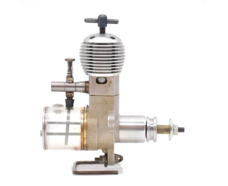 Lumir Polednik aero model aircraft engine, 1.8cc diesel, based on Kratmo c/case, Czech Republic