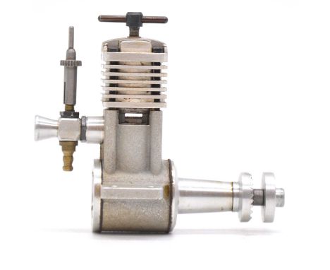 Lumir Polednik aero model aircraft engine, 0.75cc diesel, sideport, Czech Republic