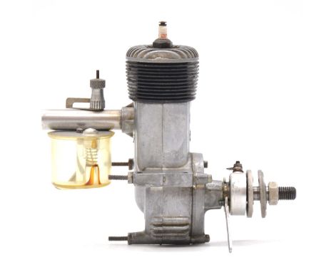 Two Ohlsson 60 aero model aircraft engines, including 1949 model; a conversion to front rotaryQty: 2