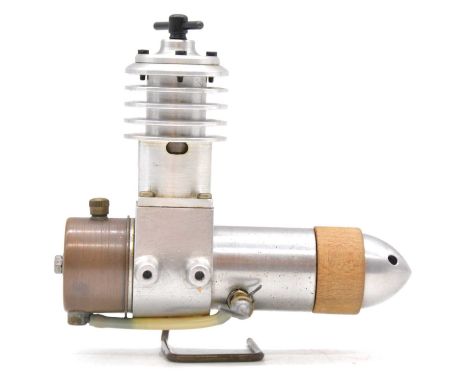 Richard Gron replica of Kemmerling aero model aircraft engine, 2.5cc diesel, Germany