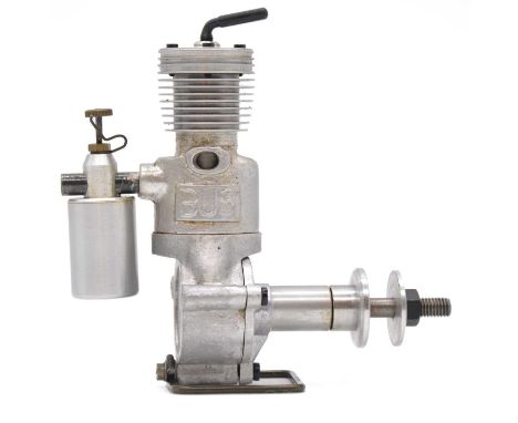 Richard Gron replica of Bus 'Ellipse' aero model aircraft engine, 2.5cc diesel, Czech Republic