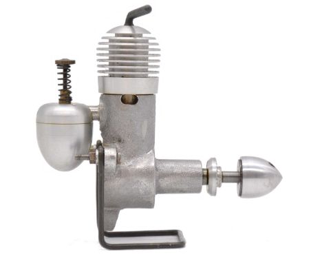 Jaroslav Rybak replica of Super Atom aero model aircraft engine, 1.8cc diesel, Czech Republic, boxed