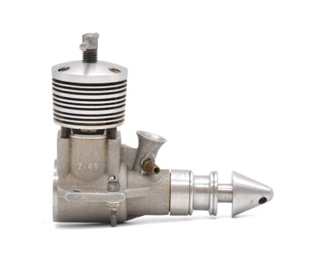 Rivers 'Silver Streak' MK I aero model aircraft engine, 2.5cc diesel, UK