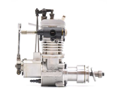 Lumir Polednik 4-stroke aero model aircraft engine, 2.8cc sparkie, MVVS crankcase, Czech Republic