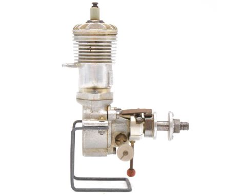 A Jaroslav Buzek BUS aero model aircraft engine, 6cc sparkie, Czechoslovakia