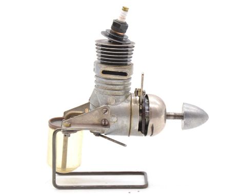 Perky 19, aero model aircraft spark ignition engine, 3.2cc, 1941 model, USA Note:  since photographed, glow plug has been los