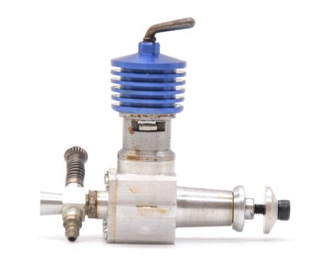 Aero model aircraft engine, 0.3cc diesel, Lumir Polednik reed valve, Czech Republic