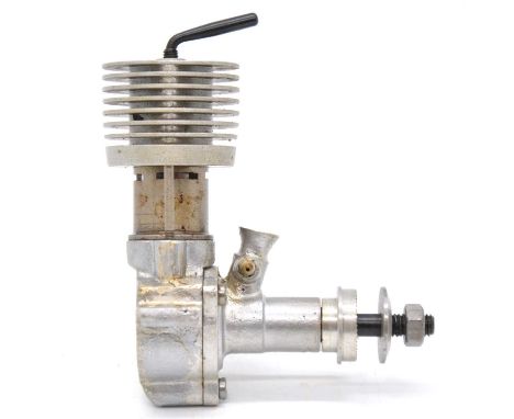 Richard Gron replica of Busek 1-A aero model aircraft engine, 2.8cc diesel, Czech Republic