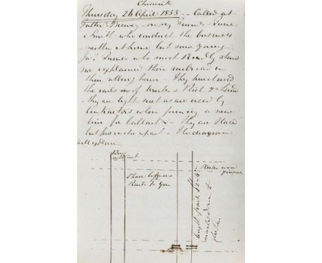 Victorian Brewer.- Mackeson (Henry Bean, brewer, co-owner of Mackeson's Brewery, of Hythe, Kent, 1812-94) Diary &amp; Brewing