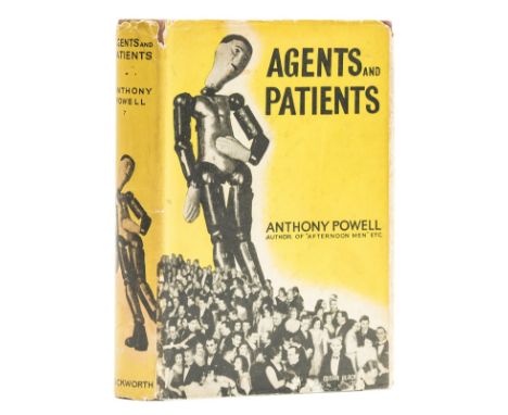 Powell (Anthony) Agents and Patients, first edition, signed presentation inscription from the author "For Constant and Floren