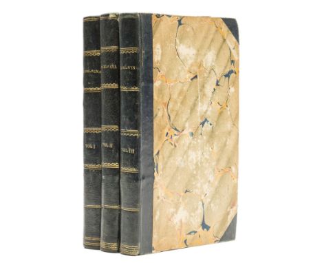Curties (T.J.Horsley) Ethelwina; or, the House of Fitz-Auburne. A Romance, 3 vol., second edition, half-titles, vol.2 lacking