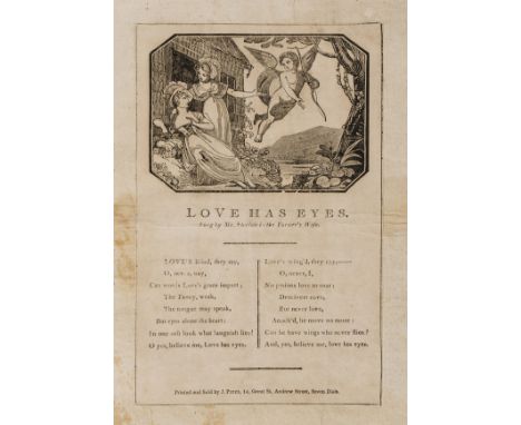 Ephemera.- Music.- The Celebrated and much-admired Song of Jim Crow As originally Sung at the London Theatres, woodcut illust