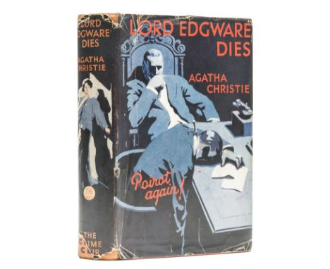 Christie (Agatha) Lord Edgware Dies, first edition, 4pp. advertisements, foxing, original cloth, patches of fading to spine, 