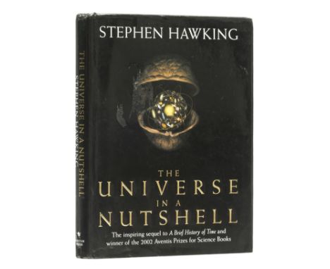 Hawking (Stephen) The Universe in a Nutshell, with ink thumb print of Stephen Hawking dated 2017 and witnessed by K Thurkettl