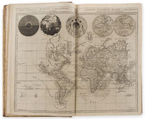 Mortier (Pierre, publisher) Histoire du Vieux et du Nouveau Testament, 2 vol., half-titles, engraved frontispieces, title vig