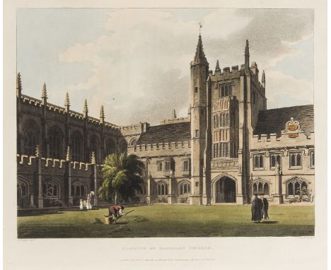 Ackermann (Rudolph, publisher) A History of the University of Oxford, its Colleges, Halls, and Public Buildings, 2 vol., firs