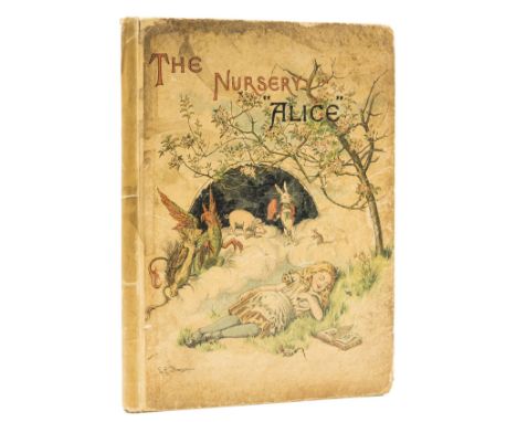 [Dodgson (Charles Lutwidge)], "Lewis Carroll". The Nursery "Alice", first edition, third issue with "People's edition. Price 