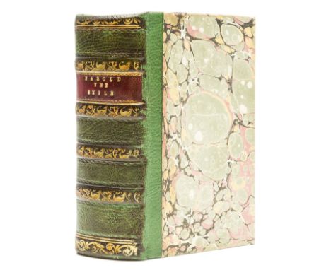 Byron.- Harold the Exile, 3 vol. in 1, first edition, lacking half-titles and titles, later half-title tipped-in, occasional 