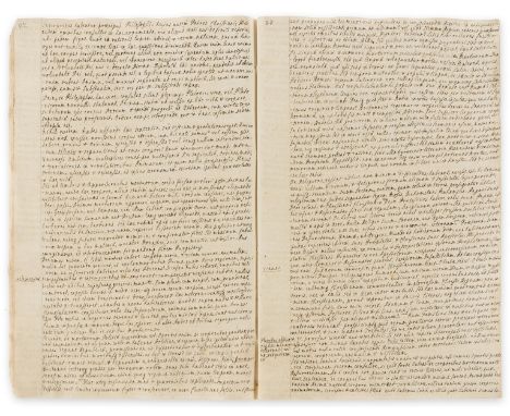 Natural Philosopher.- [Burnet (Thomas, natural philosopher and headmaster, conducted an extensive correspondence with Sir Isa