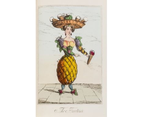 Trades.- [Figures of Fun; or, Comical Pictures, and Droll Verses, for Little Girls and Boys], 2 parts in 1 vol., lacking titl