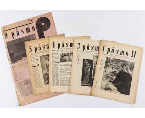 Czech Avant-Garde.- Cerník (Artus), Jaromír Krejcar &amp; Karel Teige, editors. Pasmo: Revue Internationale Moderne, Year II 