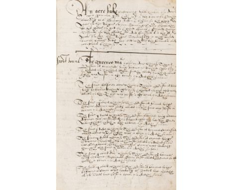 Lincolnshire Acre Book.- Pinchbeck, Spalding, &amp; Cowbit Acre Book, Mr. Foster, [upper cover title], manuscript in three di